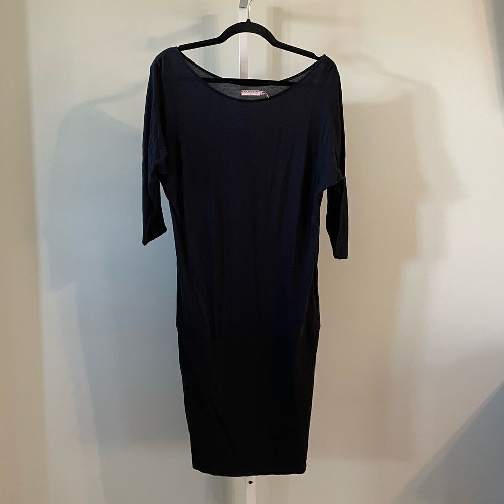 Juicy Couture Black 1/2 Sleeve Dress